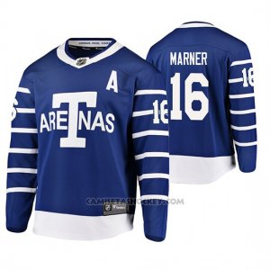 Camiseta Hockey Mitchell Marner Throwback Breakaway Jugador Azul
