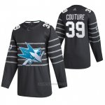 Camiseta Hockey San Jose Sharks Logan Couture Autentico 2020 All Star Gris