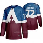 Camiseta Hockey Colorado Avalanche Joonas Donskoi 2020 Stadium Series Azul