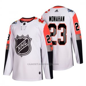 Camiseta Calgary Flames Sean Monahan 2018 All Star Blanco