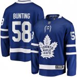 Camiseta Hockey Toronto Maple Leafs Michael Bunting Primera Breakaway Azul