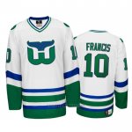 Camiseta Hockey Hartford Whalers Ron Francis Heritage Throwback Blanco