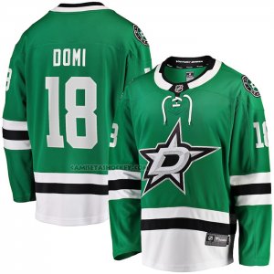 Camiseta Hockey Dallas Stars Max Domi Primera Breakaway Verde