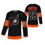 Camiseta Hockey Philadelphia Flyers Claude Giroux Nickname The Answer Alterno Autentico Negro