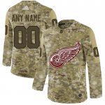 Camiseta Hockey Detroit Red Wings 2019 Personalizada Camuflaje