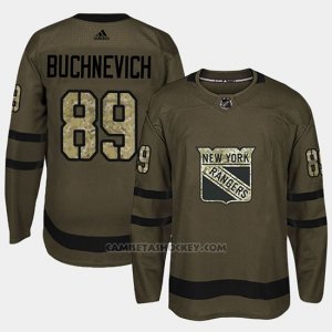 Camiseta New York Rangers Pavel Buchnevich Camo Salute To Service