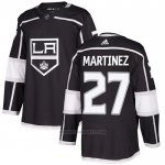 Camiseta Hockey Los Angeles Kings Alec Martinez Primera Autentico Negro