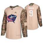 Camiseta Hockey Columbus Blue Jackets Artemi Panarin Veterans Day Camuflaje