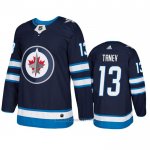 Camiseta Hockey Winnipeg Jets Brandon Tanev Primera Autentico Azul