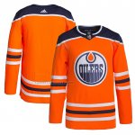 Camiseta Hockey Edmonton Oilers Primera Autentico Naranja