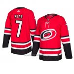 Camiseta Carolina Hurricanes Derek Ryan Autentico Home Rojo