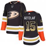 Camiseta Hockey Anaheim Ducks Ryan Getzlaf Drift Fashion Negro