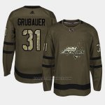 Camiseta Washington Capitals Philipp Grubauer Camo Salute To Service