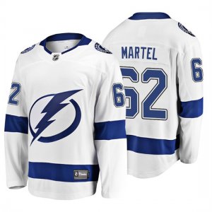 Camiseta Tampa Bay Lightning Danick Martel 2019 Away Breakaway Blanco