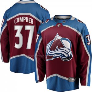 Camiseta Hockey Colorado Avalanche J.T. Compher Primera Breakaway Rojo