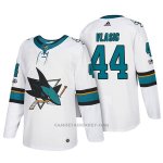 Camiseta Hockey Hombre San Jose Sharks 44 Marc Edouard Vlasic 2018 Blanco