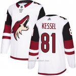 Camiseta Hockey Arizona Coyotes 8 Kessel Fights Cancer Practice Blanco