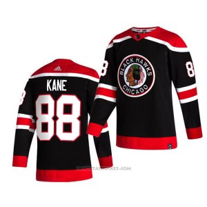 Camiseta Hockey Chicago Blackhawks Kane Negro
