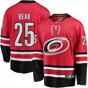 Camiseta Hockey Carolina Hurricanes Ethan Bear Primera Breakaway Rojo