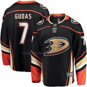 Camiseta Hockey Anaheim Ducks Radko Gudas Primera Breakaway Negro