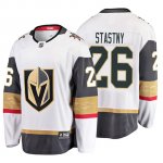 Camiseta Vegas Golden Knights Paul Stastny 2019 Away Fanatics Breakaway Blanco