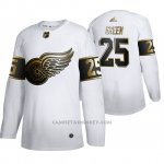 Camiseta Hockey Detroit Red Wings Mike Green Golden Edition Autentico Blanco