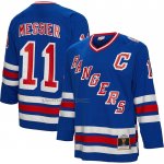 Camiseta Hockey New York Rangers Mark Messier Mitchell & Ness 1993 Azul