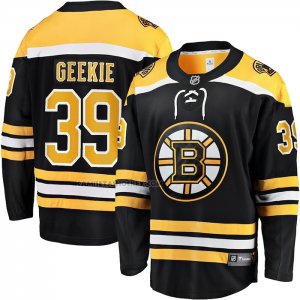 Camiseta Hockey Boston Bruins Morgan Geekie Primera Breakaway Negro