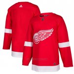 Camiseta Hockey Detroit Red Wings Blank Primera Autentico Rojo