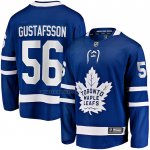 Camiseta Hockey Toronto Maple Leafs Erik Gustafsson Primera Breakaway Azul
