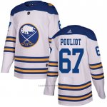 Camiseta Hockey Buffalo Sabres 67 Benoit Pouliot Autentico 2018 Winter Classic Blanco