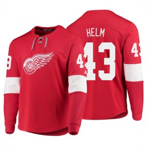 Camiseta Detroit Red Wings Darren Helm Platinum Rojo