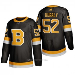Camiseta Hockey Boston Bruins Sean Kuraly Alterno 2019-20 Negro