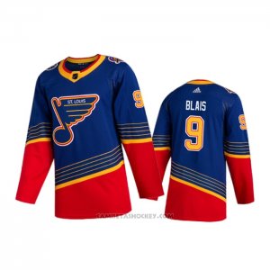 Camiseta Hockey St. Louis Blues Sammy Blais Retro Autentico 2019-20 Azul