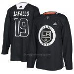 Camiseta Los Angeles Kings Alex Iafallo Practice Negro