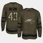 Camiseta Washington Capitals Tom Wilson Camo Salute To Service