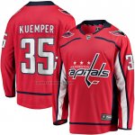 Camiseta Hockey Washington Capitals Darcy Kuemper Primera Breakaway Rojo
