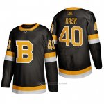 Camiseta Hockey Boston Bruins Tuukka Rask Alterno 2019-20 Negro