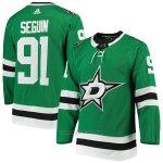 Camiseta Hockey Dallas Stars Tyler Seguin Primera Autentico Verde
