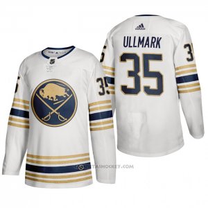 Camiseta Hockey Buffalo Sabres Linus Ullmark Tercera Blanco