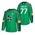 Camiseta Los Angeles Kings Jeff Carter 2018 St. Patrick's Day Verde