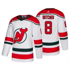 Camiseta New Jersey Devils Will Butcher Alternato Adidas Autentico Blanco