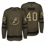 Camiseta Hockey Hombre Tampa Bay Lightning 40 Gabriel Dumont Verde Camo