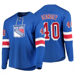 Camiseta New York Rangers Alexandar Georgiev Adidas Azul