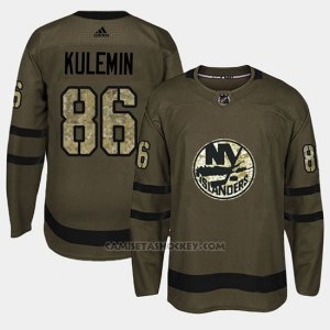 Camiseta New York Islanders Nikolay Kulemin Camo Salute To Service