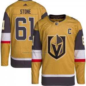 Camiseta Hockey Vegas Oroen Knights Mark Stone Autentico Alterno Oro
