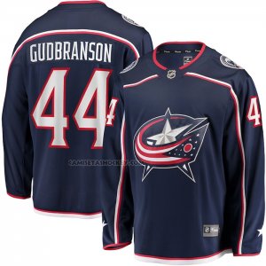 Camiseta Hockey Columbus Blue Jackets Erik Gudbranson Primera Breakaway Azul