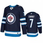 Camiseta Hockey Winnipeg Jets Ben Chiarot Primera Autentico Azul