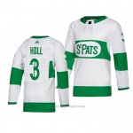 Camiseta Hockey Toronto Maple Leafs 3 Justin Holl Road Blanco