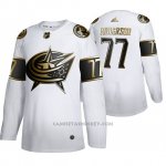 Camiseta Hockey Columbus Blue Jackets Josh Anderson Golden Edition Autentico Blanco